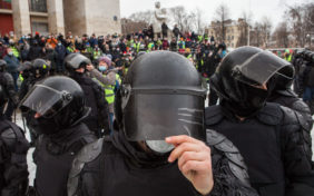 полицейское насилие на митингах