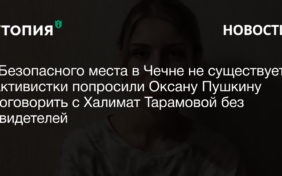 «Безопасного места в Чечне не существует». Активистки попросили Оксану Пушкину поговорить с Халимат Тарамовой без свидетелей