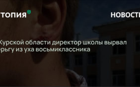 В Курской области директор школы вырвал серьгу из уха восьмиклассника