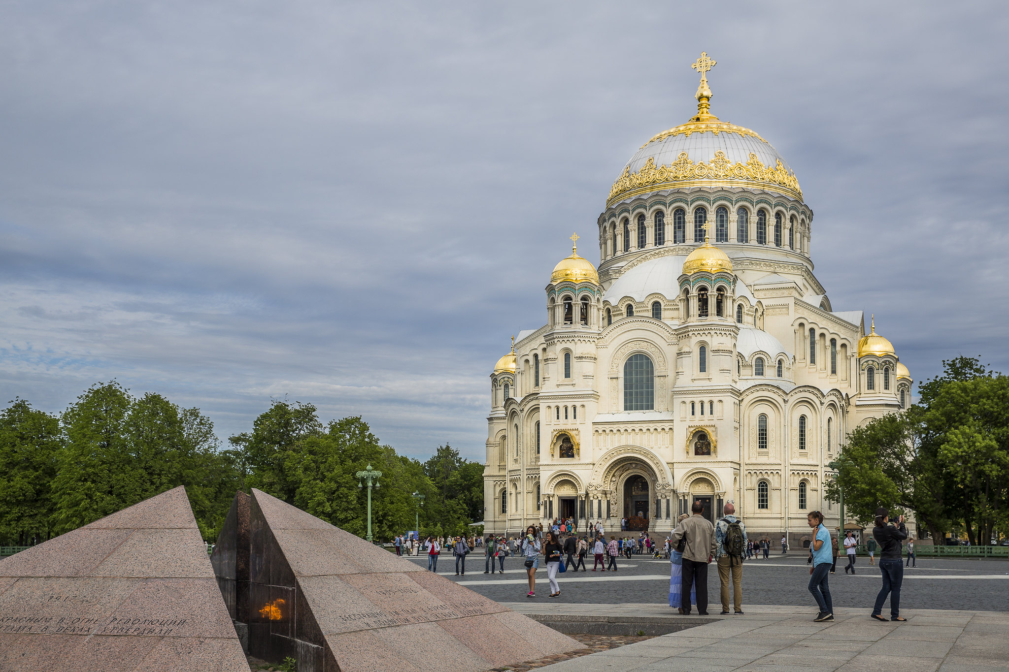 вечный огонь в кронштадте, никольский собор