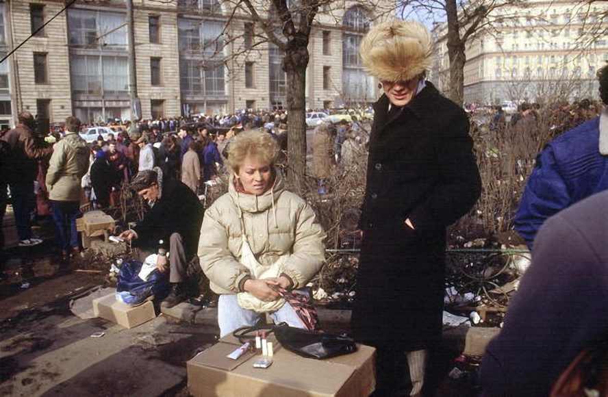 лубянка, старая москва, москва 90-е, плозадь Дзержинского